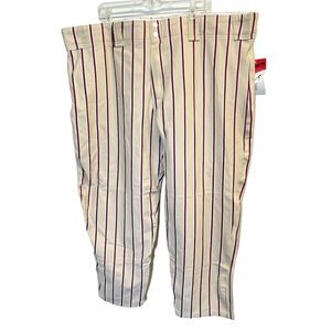 NWT Vintage Worth Men's Mayhem Stripe Baseball Pants Size XXXL